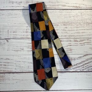 Vtg Harley Davidson Neck Tie Shades of Harley by Ralph Marlin Made USA 1998